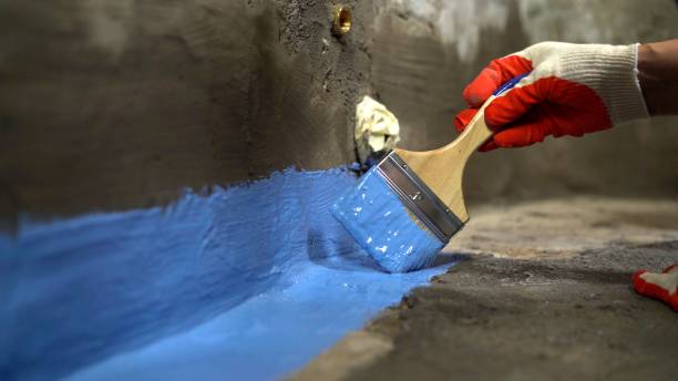 Commercial Crawl Space Encapsulation project at a Jasper, MI business property by SJ Waterproofing Pros