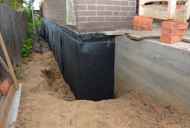 SJ Waterproofing Pros technician performing targeted Crawl Space Encapsulation assessment in Jasper, MI